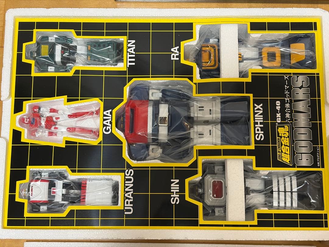 BANDAI GK-40 超合金魂 六神合体ゴッドマーズ