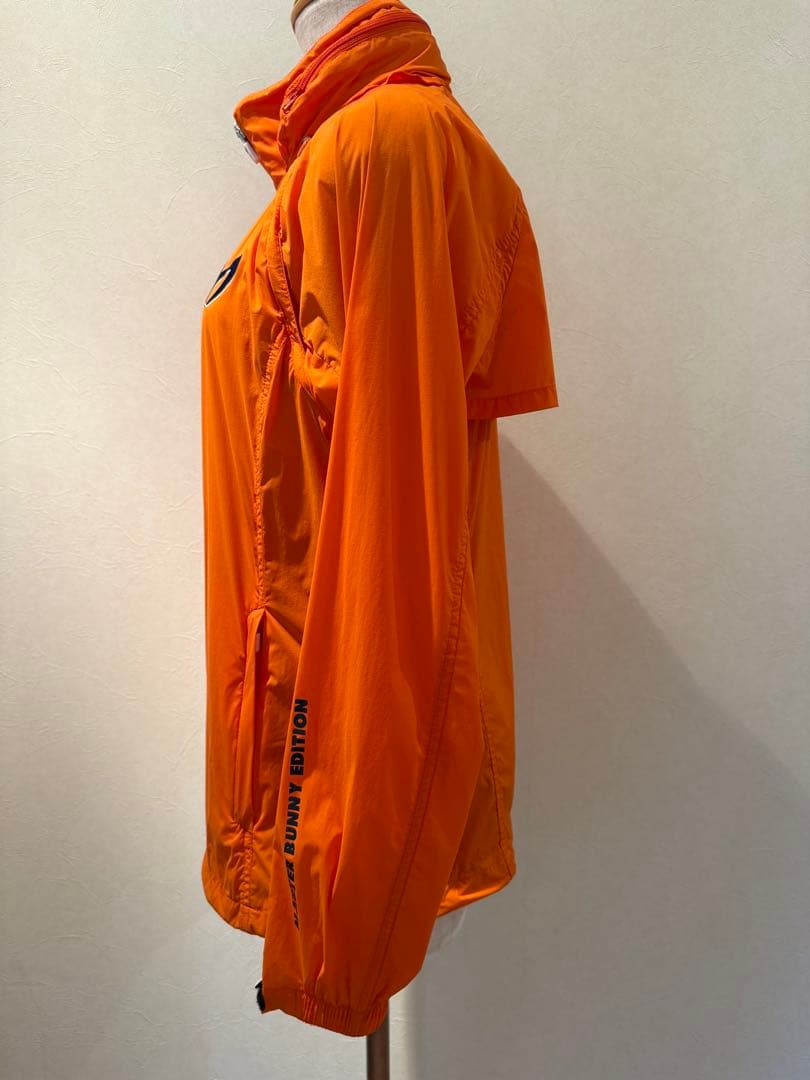 マスターバニー　ジップアップ　3Way ジャケット　折り畳みフード・ベスト