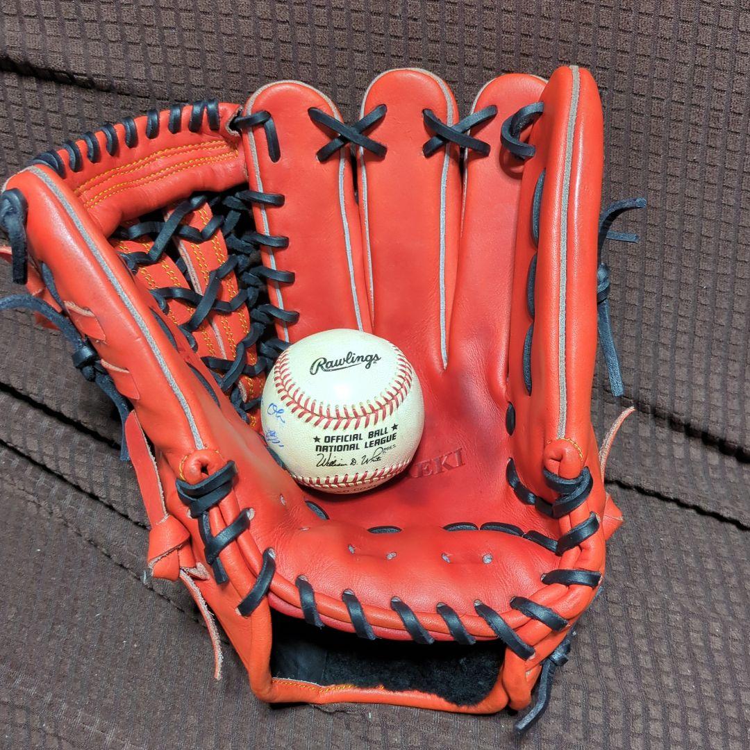 タローです。サエキ　オーダー 硬式野球グローブ外野手用