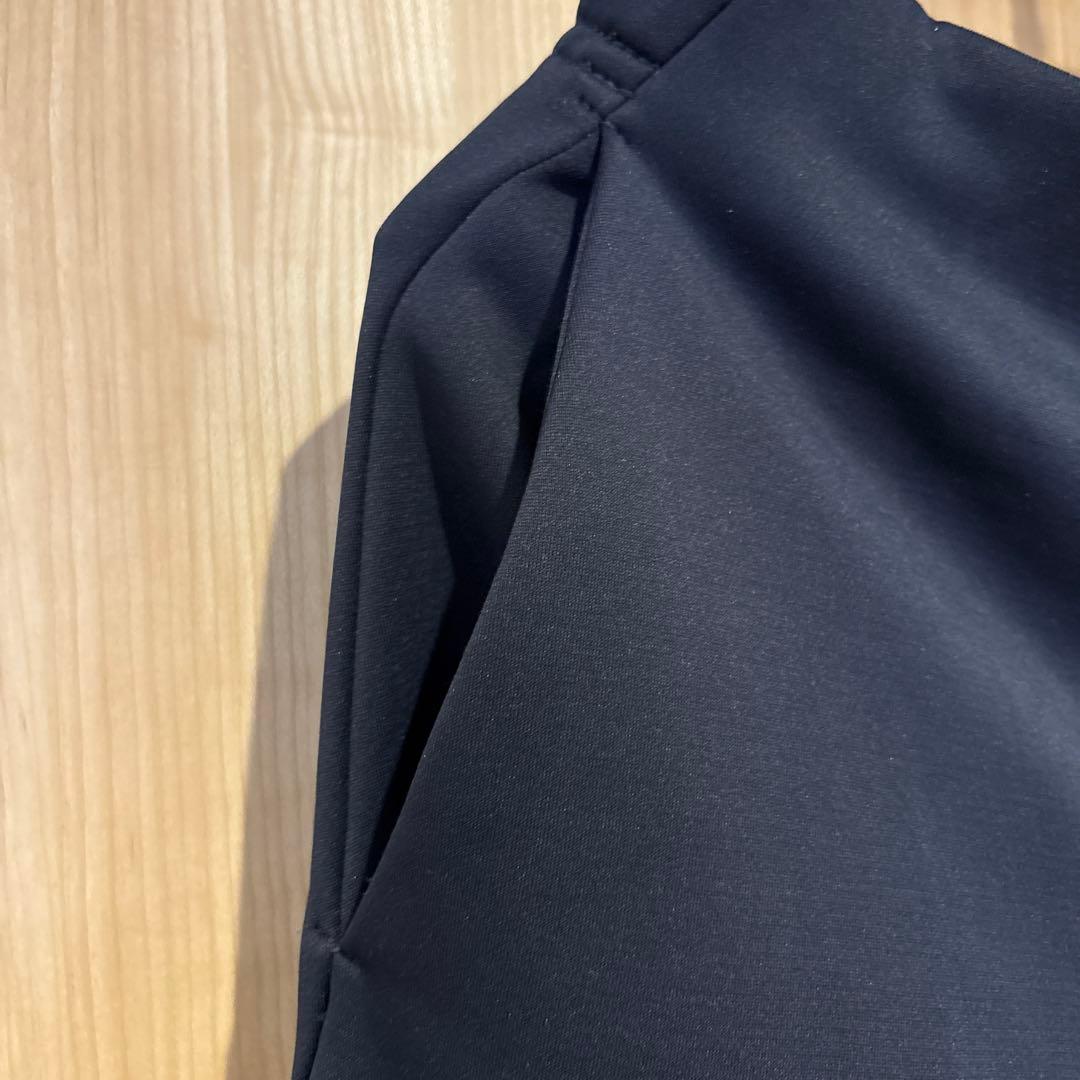 極美品 DESCENTE ネイビー 裏起毛スエットジャージ上下セットアップ M