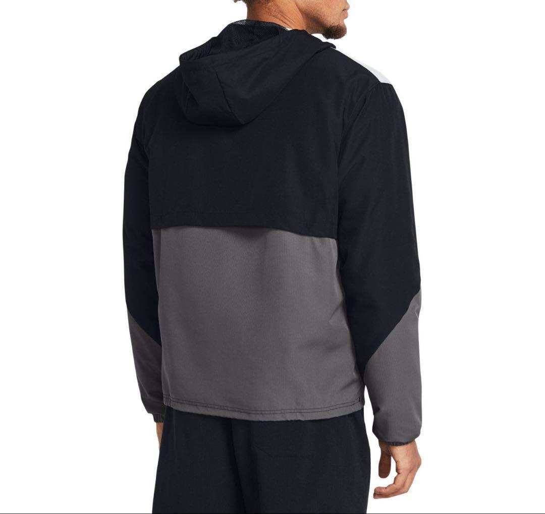 UA アンダーアーマー　ウィンドブレーカー　スポーツウェア　黒ブラック　M 新品