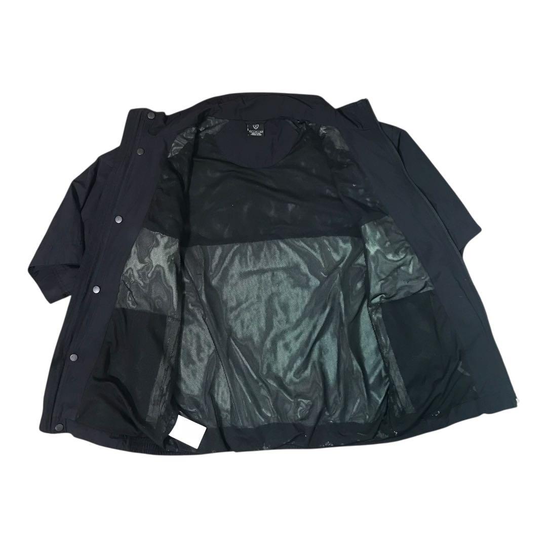 ナイキゴルフ　2wayナイロンゴルフジャケット　ワンポイントロゴ　ビッグサイズ