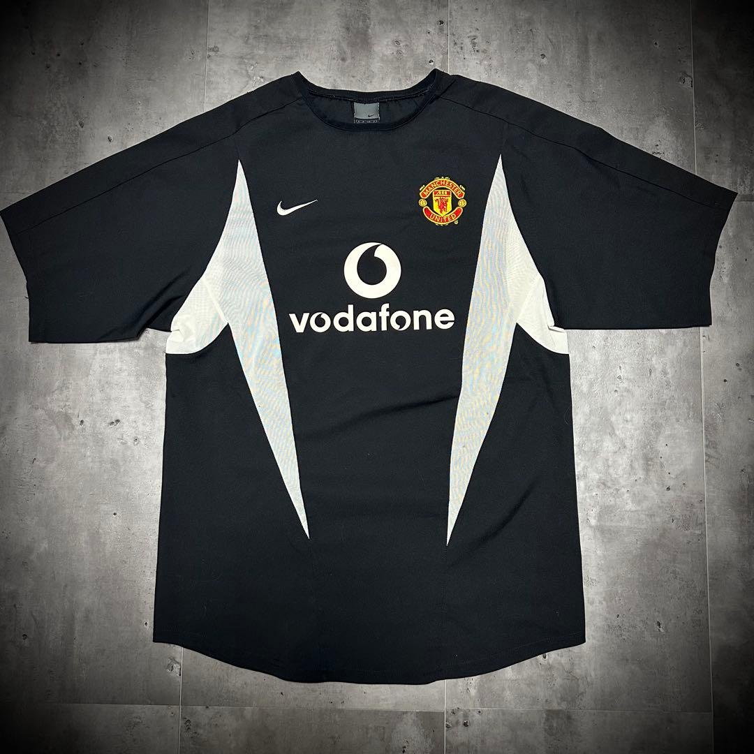 00s NIKE Manchester United マンU ゲームシャツ S